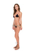 Luli Fama Atrevida Wavey Ruched Back Brazilian Tie Side Bottom